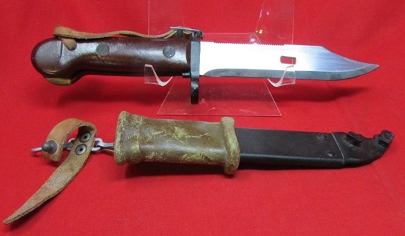  Warsaw Pact, Cold War AKM Bayonet and Scabbard — image 3