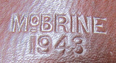  British WWII Machete & Leather Scabbard, 1945 — image 5