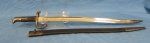 Danish M1867 Rolling Block Bayonet & Scabbard, Weyersberg Mfg.