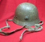 Japanese WWII Civil Defense/Factory Helmet, Complete