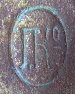  Russian, WWI Enlisted Brass Buckle, Field Recovered, Maker Marked — image 4