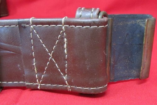 Chinese Cold War Officers Belt, Unused — image 2