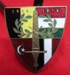 Austro-German WWI Central Powers Enameled Badge