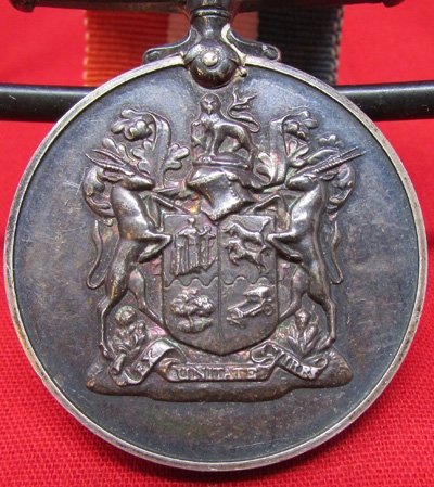  South Africa, Medal for War Services 1939-1945, Silver — image 3