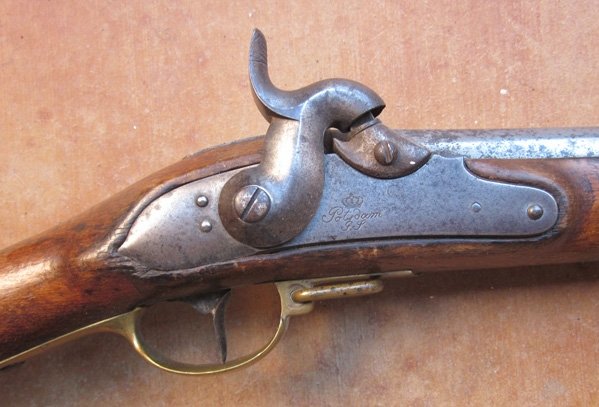  Prussian M1809 Potsdam Percussion Musket, Mfg 1833 — image 3