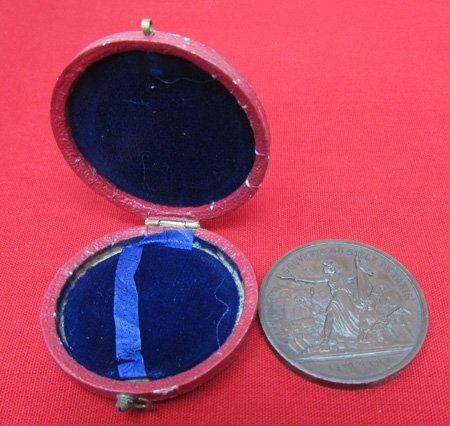  French Franco-Prussian War Memorial Medal, Siege of Paris, Named, Cased — image 2