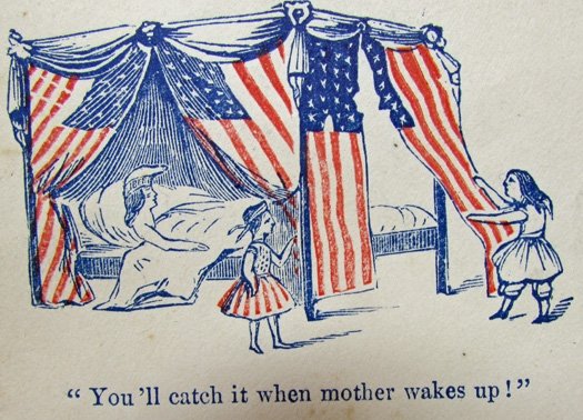  US Civil War Patriotic Envelope, Union Warning to the South — image 3