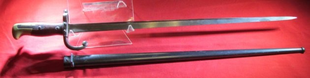  French M1874 Gras Bayonet,  Chatellerault Arsenal 1877 — image 6