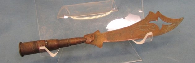  French WWI Trench Art Letter Opener, Bordeaux — image 3