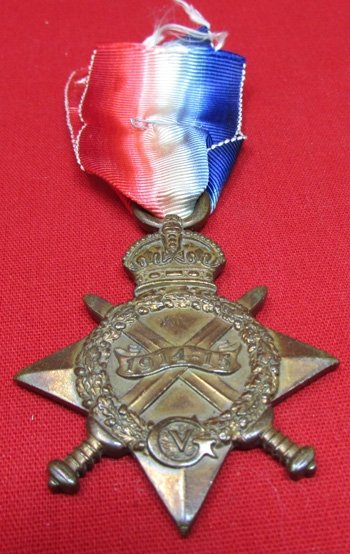  British WWI 1914-15 Star, PTE T. Burns KOSB 10599 — image 2