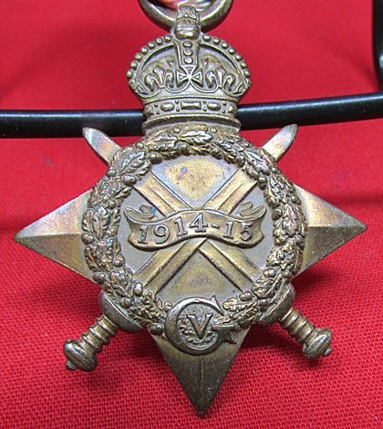  British WWI 1914-15 Star, PTE T. Burns KOSB 10599 — image 3