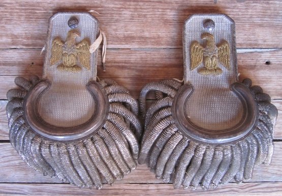  US Mexican War Era, Full Colonel Epaulettes — image 2