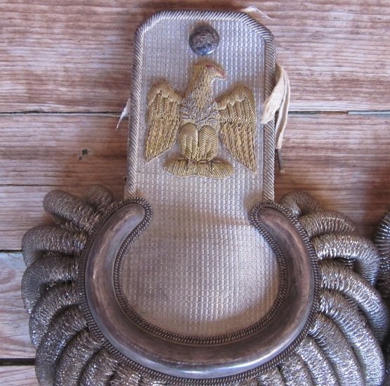  US Mexican War Era, Full Colonel Epaulettes — image 3