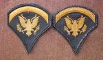 US Vietnam War Era, Specialist 5 Chevrons, Pair