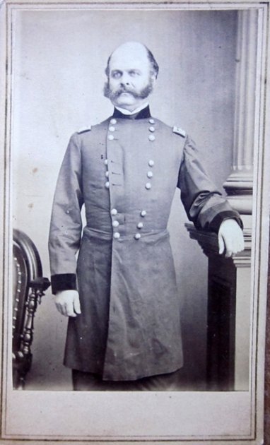  US Civil War CDV, General Burnside, Brady Image, Anthony Studio — image 2