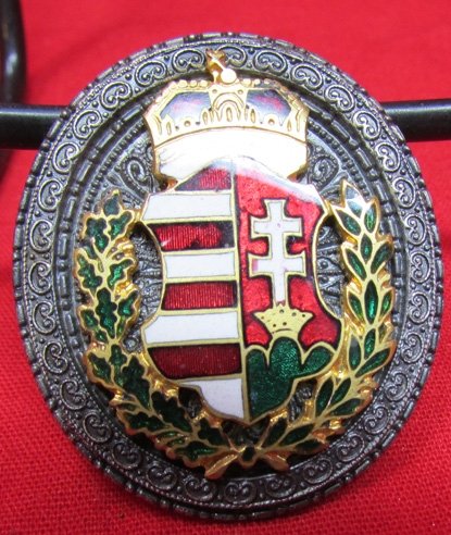  Hungarian WWI Enameled Patriotic Pin — image 2