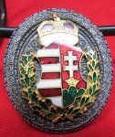 Hungarian WWI Enameled Patriotic Pin