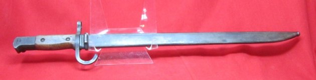  Japanese WWII, Type 30 Bayonet, Matsushita Kinzoku, Arrow-M Proof — image 2