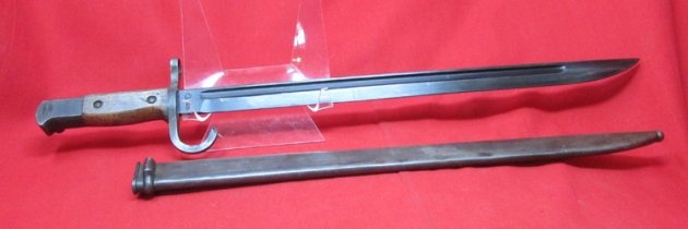  Japanese WWII, Type 30 Bayonet, Matsushita Kinzoku, Arrow-M Proof — image 4