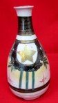 Japanese WWII 36th Infantry Regiment Discharge Sake Bottle, Kutani Mfg