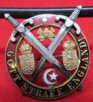 Turkish, WWI Patriotic Badge, Gott Strafe England