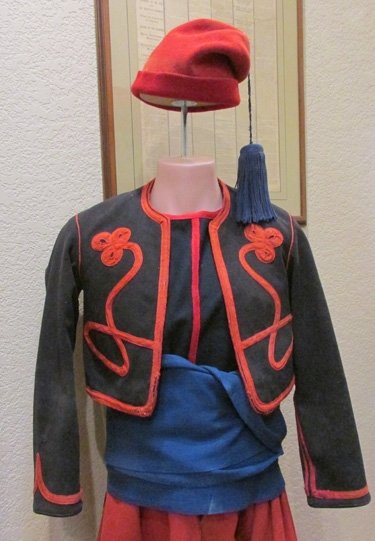  French Pre WWI, Composite Zouave Uniform, 4th Regiment, Well Marked — image 3