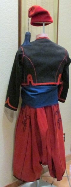  French Pre WWI, Composite Zouave Uniform, 4th Regiment, Well Marked — image 4