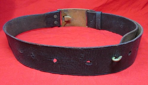  US Indian War, Spanish-American War, M1874 Enlisted Belt & Buckle — image 4