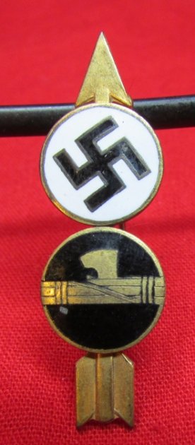  Italy WWII, Axis Allies Patriotic Badge, Italy-Germany — image 2