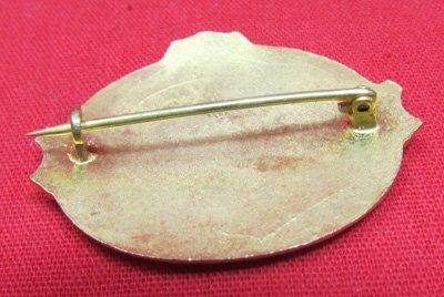  Austrian WWI Patriotic Badge, 'Just Punishment for the Dishonorable & Unfaithful (Italy)' — image 3