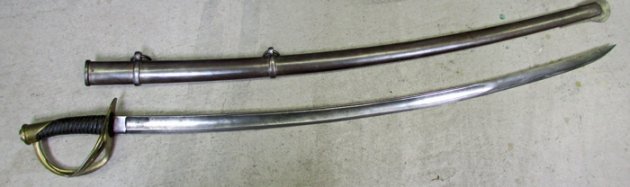  US Civil War Era 1840 Pattern Cavalry Sword, Import — image 3