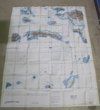 US Vietnam War Era USAF Silk Map, Banda Sea, ONC-M-12