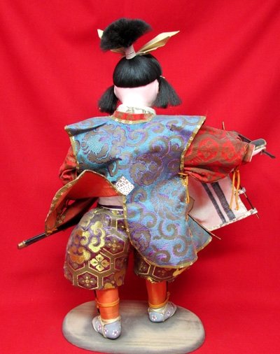  Japanese Gogatsu, 'Boys Day' Hero Doll, Mid 20th Century — image 4