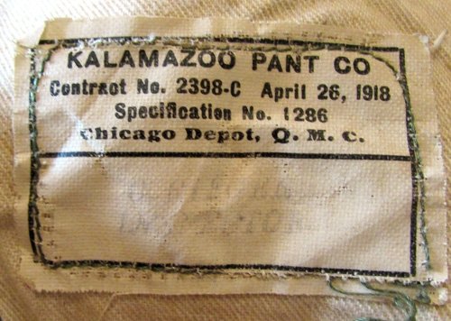  US WWI Army Enlisted Pershing Pattern Coat & Breeches, Infantry — image 3