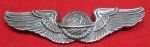 US WWII Navigator Wings, Sterling, Pinback, NS Meyer