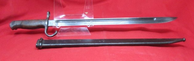  Japanese WWII Type 30 Bayonet and Scabbard, Kokura — image 3