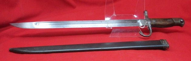  Japanese WWII Type 30 Bayonet and Scabbard, Kokura — image 5