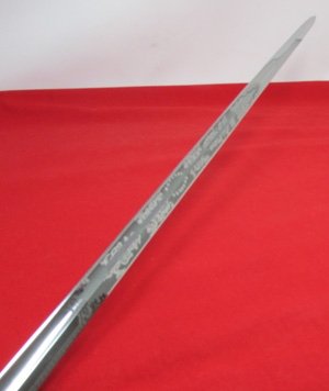  US Cold War Era, M1852 US Navy Officers Sword, German Mfg, Hillborn-Hamburger Retailer — image 7