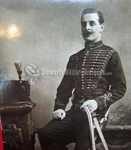  British Pre WWI Era, Hussar Real Photo Postcard — image 3