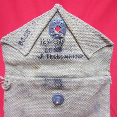  US WWII Canvas Bandage Pouch & Carlisle Bandage — image 4