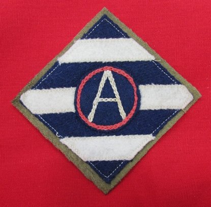  US WWI 3rd Division SSI, French Made, Variant — image 2