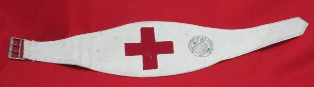  French, WWI-WWII Medical Armband — image 2