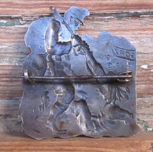  Austrian WWI, Austro-Italian Front, Patriotic Badge 1914-1916 — image 3