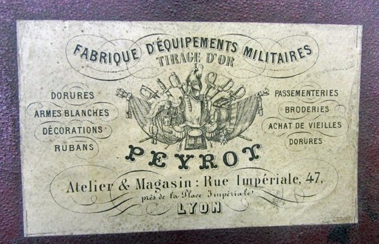  French 2nd Empire Era Company Grade Officer Epaulettes, Cased — image 2