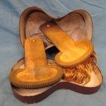 French 2nd Empire Era Company Grade Officer Epaulettes, Cased