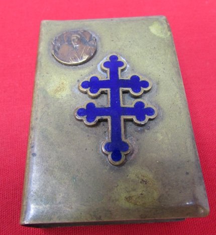  French WWI Cross of Loraine Matchsafe — image 4