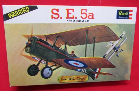  Revell Warbird Series, British WWI SE 5A Airplane Model Kit — image 2