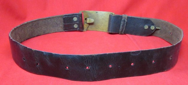  US Indian War, Spanish-American War, M1874 Enlisted Belt & Buckle — image 4
