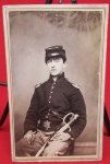 US Civil War CDV, Massachusetts Light Artilleryman