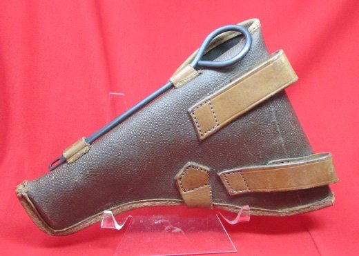  Soviet Cold War Era, Tokarev Holster, Rubberized Fabric & Cleaning Rod — image 3
